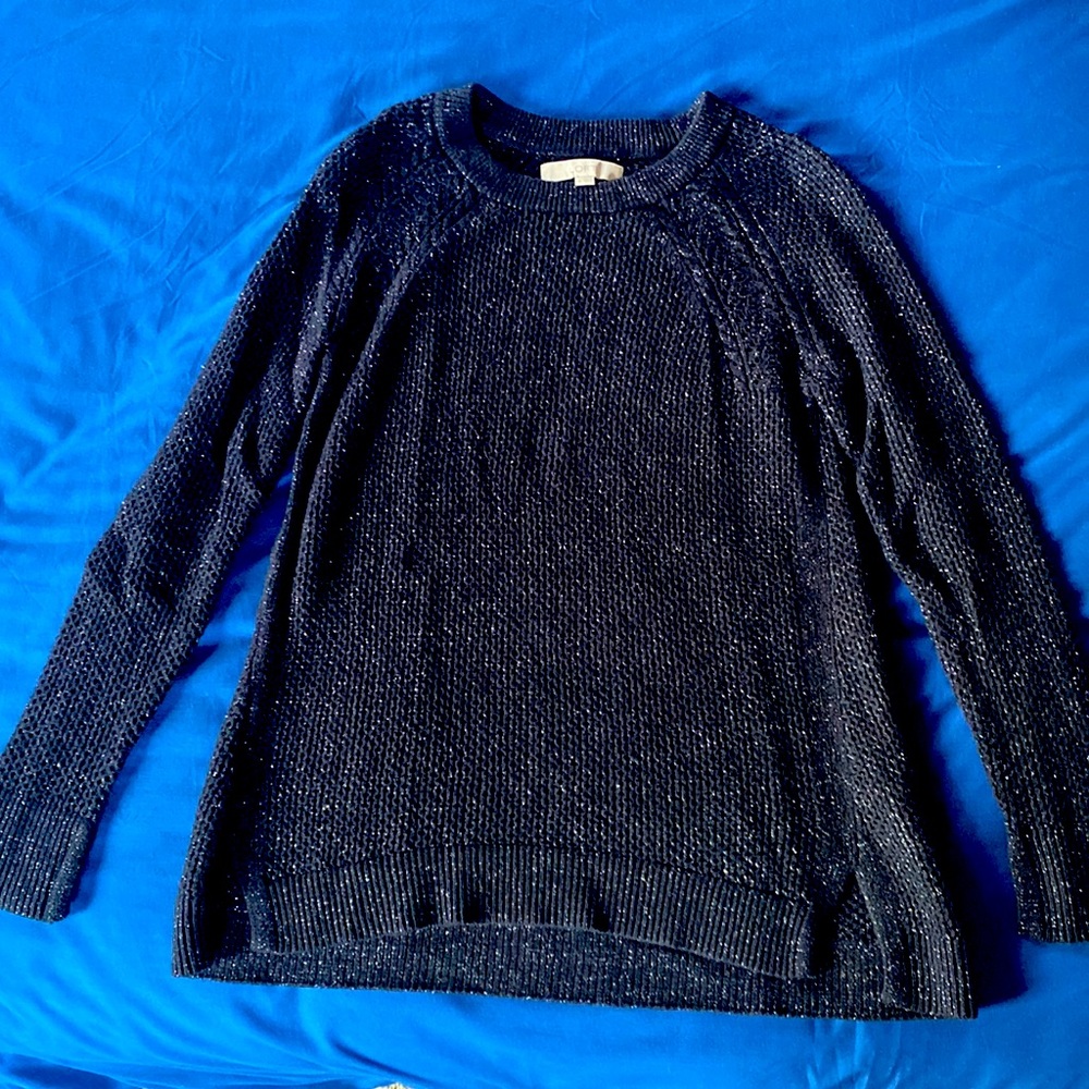 Black Glittery Sweater